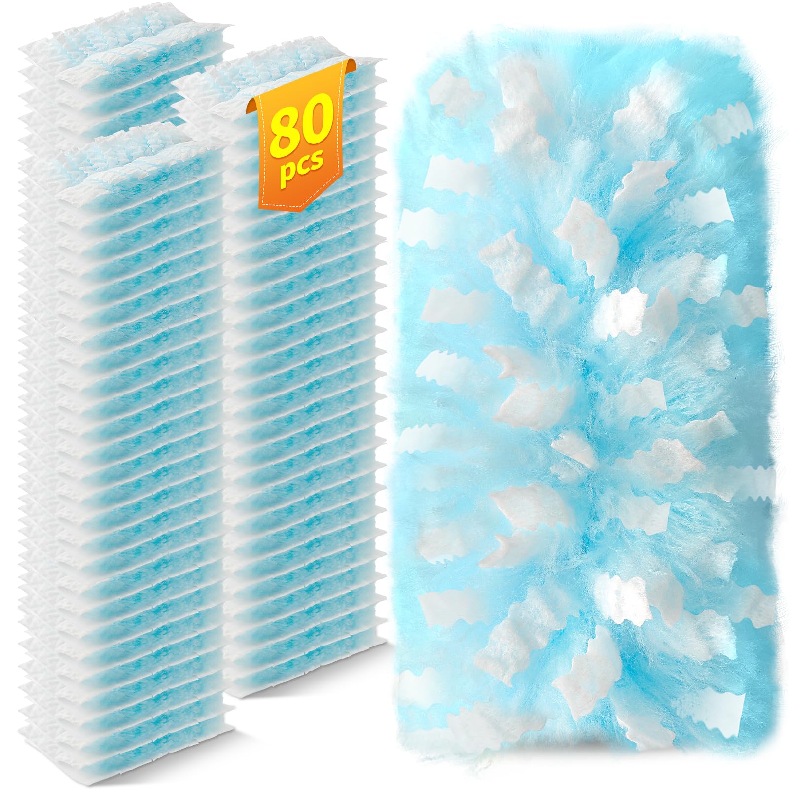 Swilsweep front packaging showing 80-count refill value and compatibility benefits