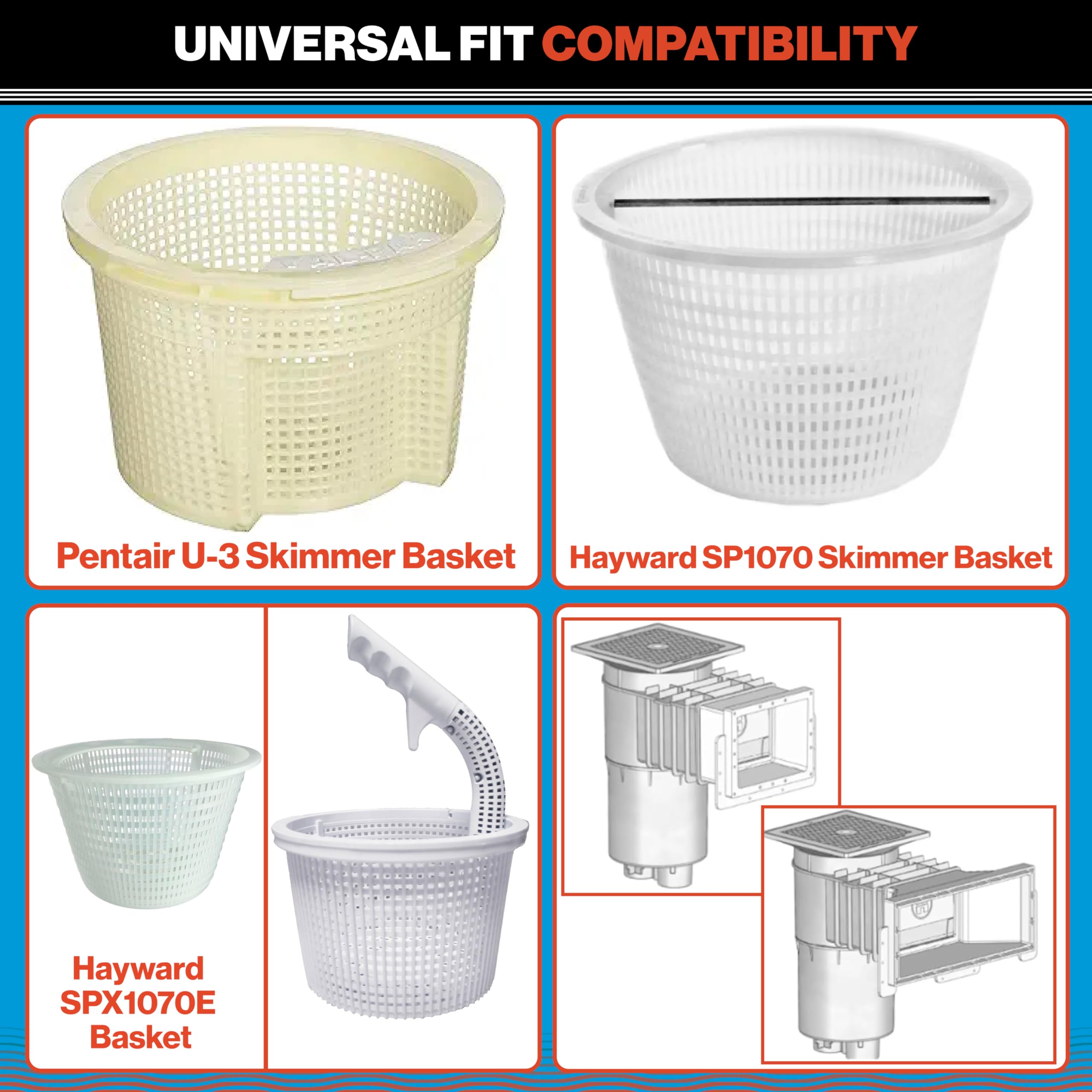 Swimables detalle de perforaciones optimizadas para mejor flujo y filtrado