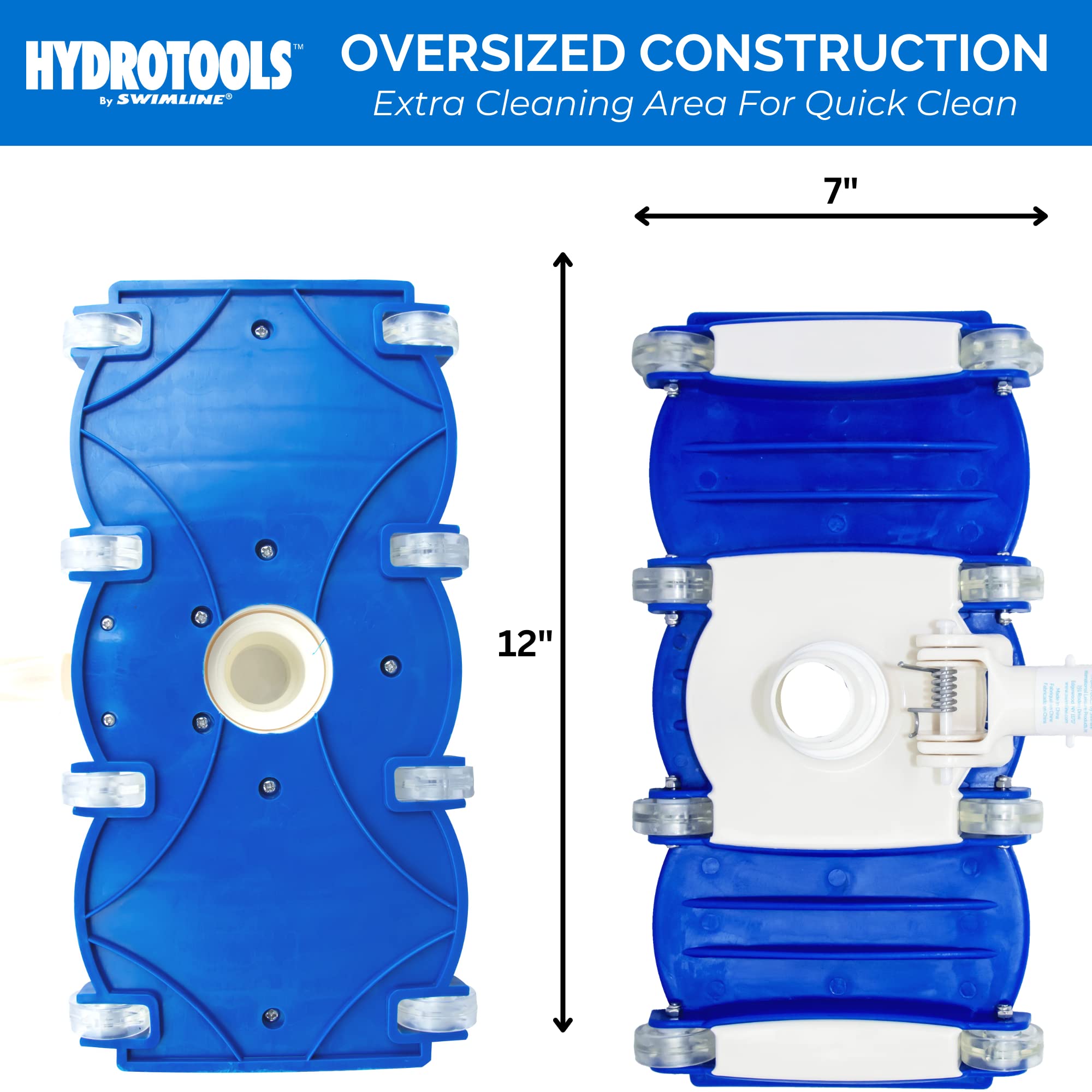 Swimline HydroTools conector universal 1-1/4 y 1-1/2 pulg para compatibilidad fácil