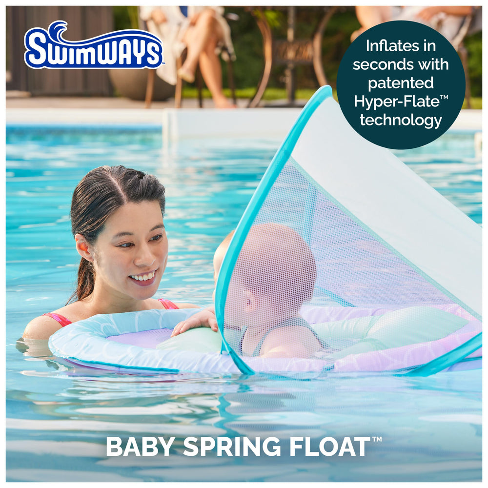SwimWays primer plano de la malla del asiento cómodo para patadas