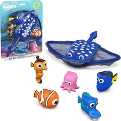 SwimWays empaque frontal del juego mostrando Mr. Ray y figuras, ideal para elegir regalo