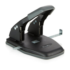 Swingline front view showing black metal body and clean punch alignment benefit