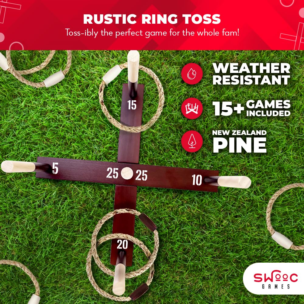Swooc ring detailed closeup highlighting wide-grip handle for comfortable tosses