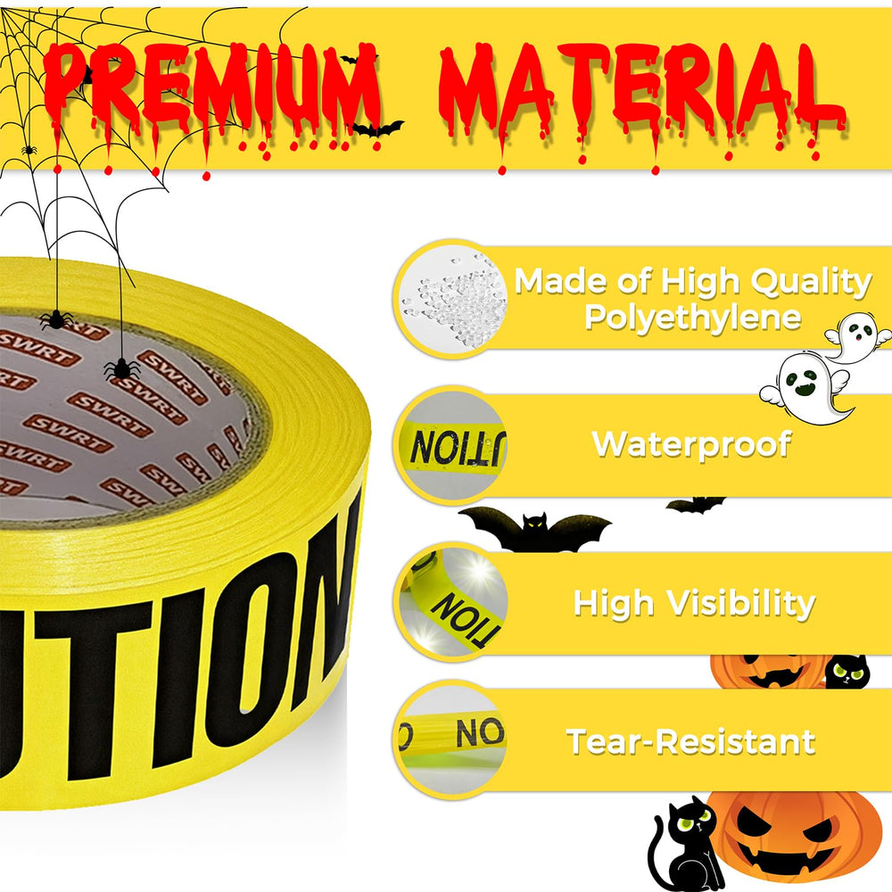 SWRT cinta en ambiente Halloween creando decoración tem themed