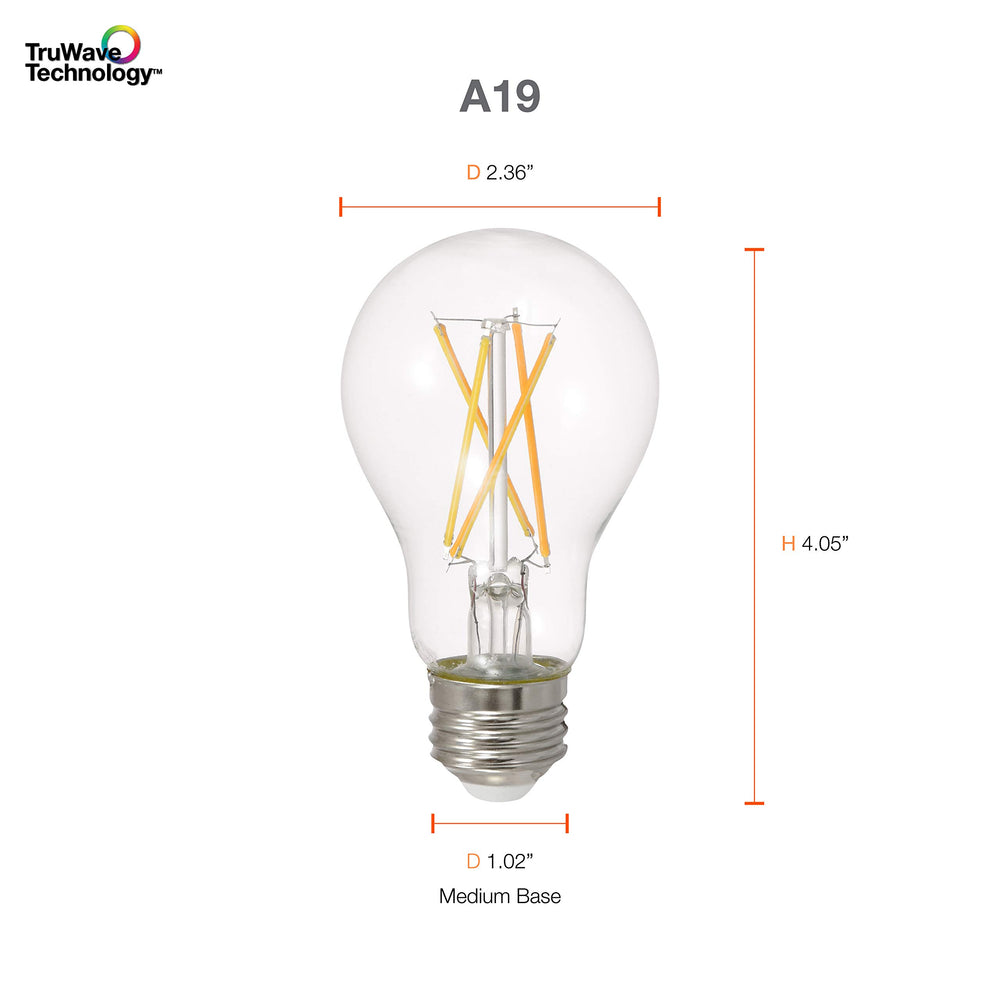 SYLVANIA ambiente sala iluminada con luz cálida que realza colores reales