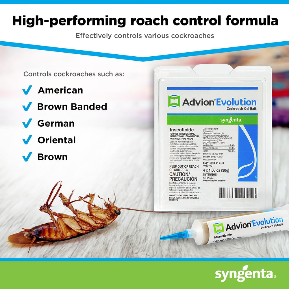 Syngenta Advion Evolution placed at outdoor entry point to prevent reinfestation