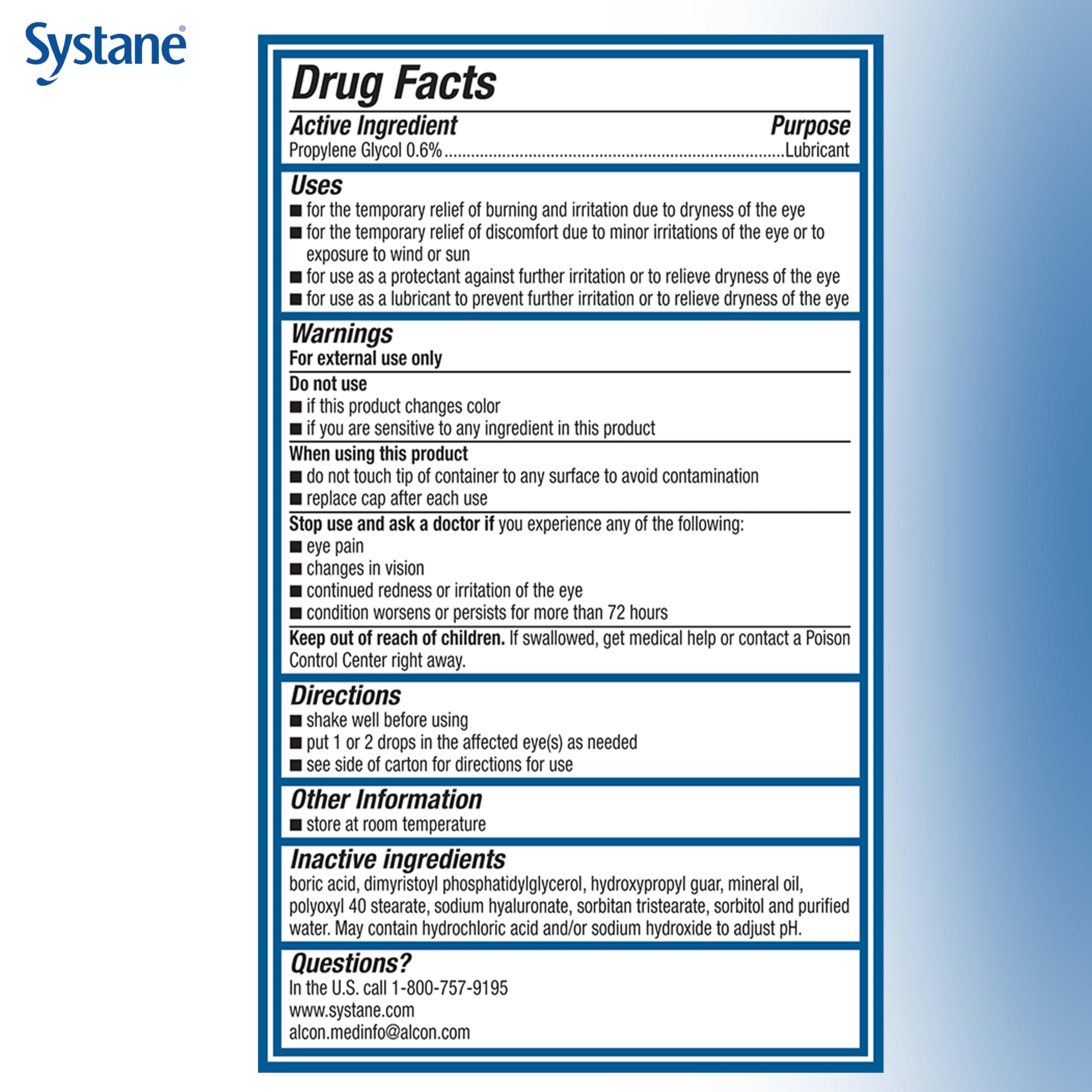 Systane PRO pack doble preparado para viaje y uso diario