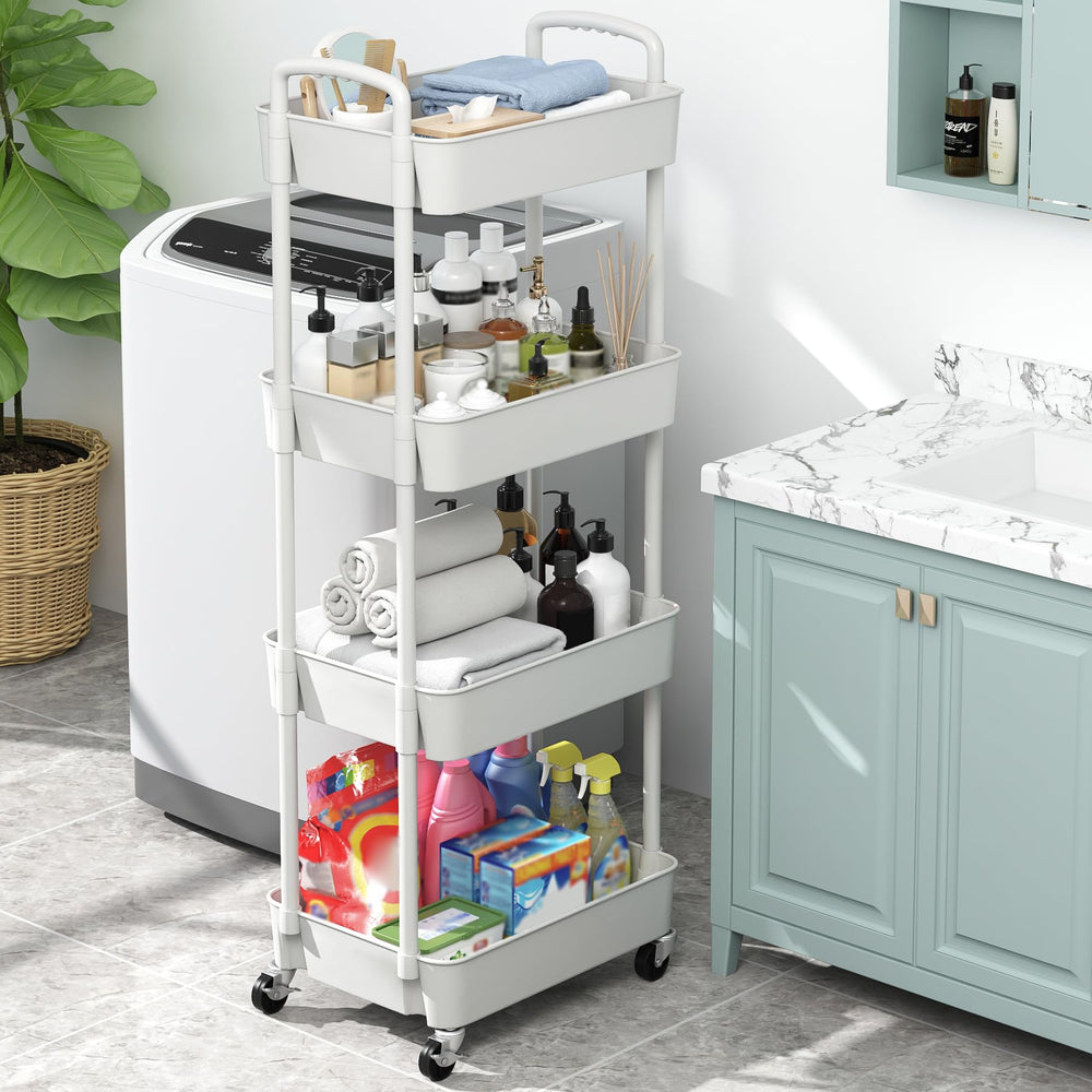 Sywhitta carrito junto a persona para comparar tamaño, proporción y utilidad