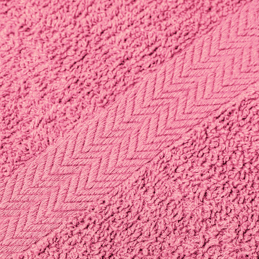 T & L Towel and Linen Mart detalle del borde reforzado, evita deshilachados prolongando vida