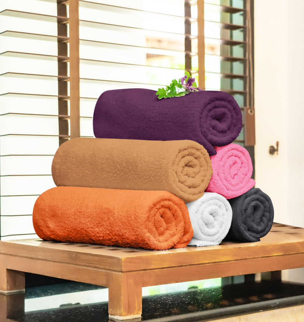 T & L Towel and Linen Mart textura de fibra cercana, suavidad y absorción destacadas
