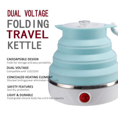 T-magitic unfolded kettle at full 600ml capacity for practical hot water use