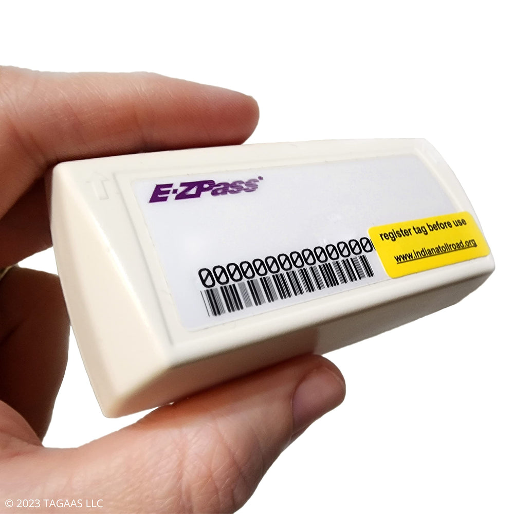 TAGAAS front packaging showing transponder and $8 prepaid benefit