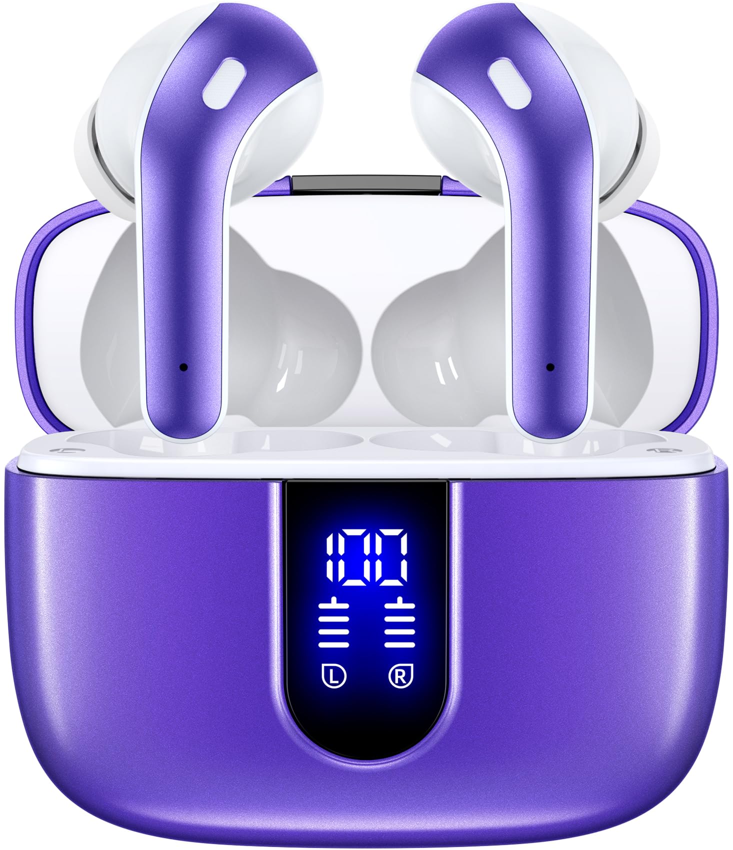 TAGRY auriculares vista frontal mostrando diseño compacto y ajuste cómodo