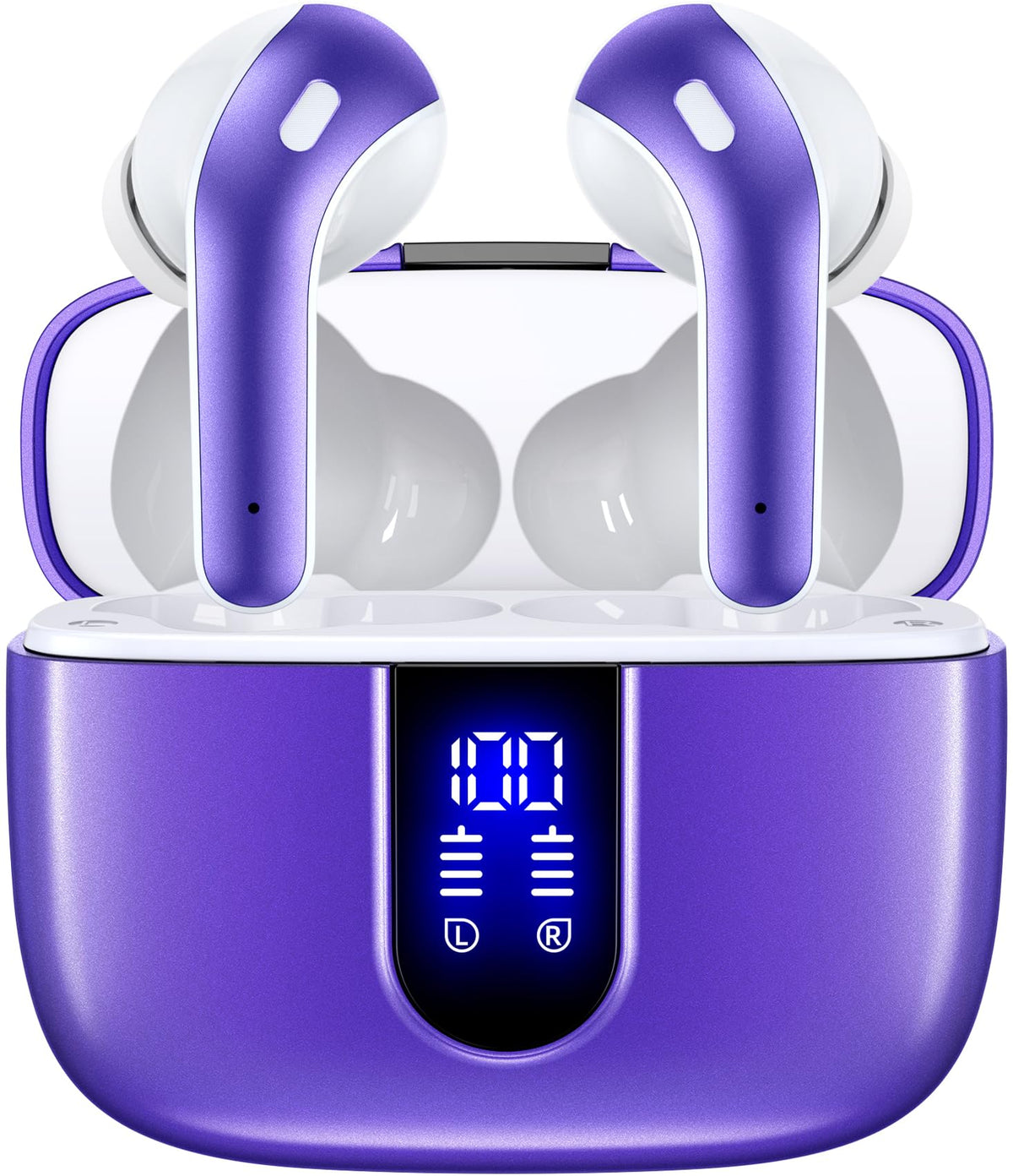 TAGRY auriculares vista frontal mostrando diseño compacto y ajuste cómodo
