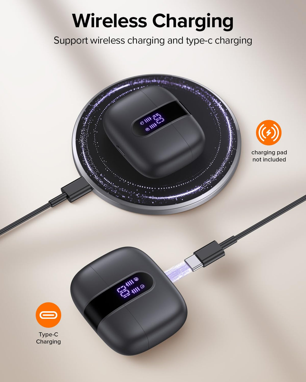 TAGRY X08 en corredor usando auriculares demostrando resistencia al sudor IPX5