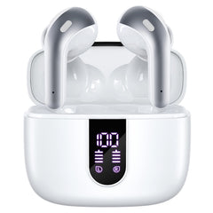 TAGRY X08 frontal con estuche abierto mostrando auriculares y comodidad