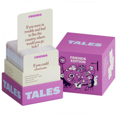 TALES front packaging showing compact deck and playful design for easy gifting