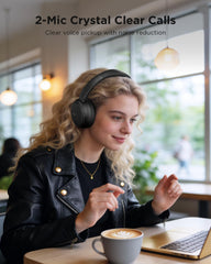 TALIX H30 40mm driver detail highlighting Hi-Res sound clarity