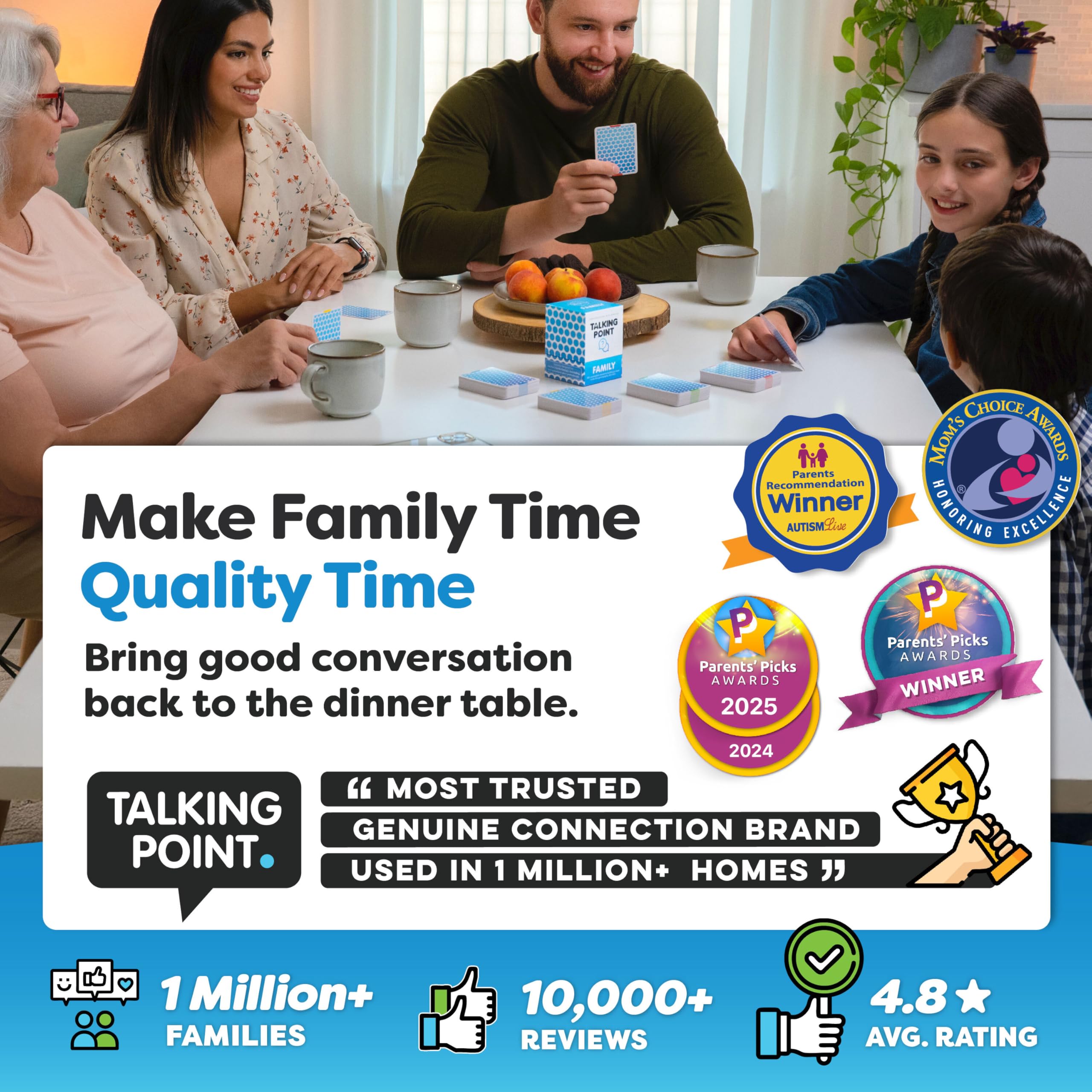 TALKING POINT CARDS adolescente participando y ganando confianza
