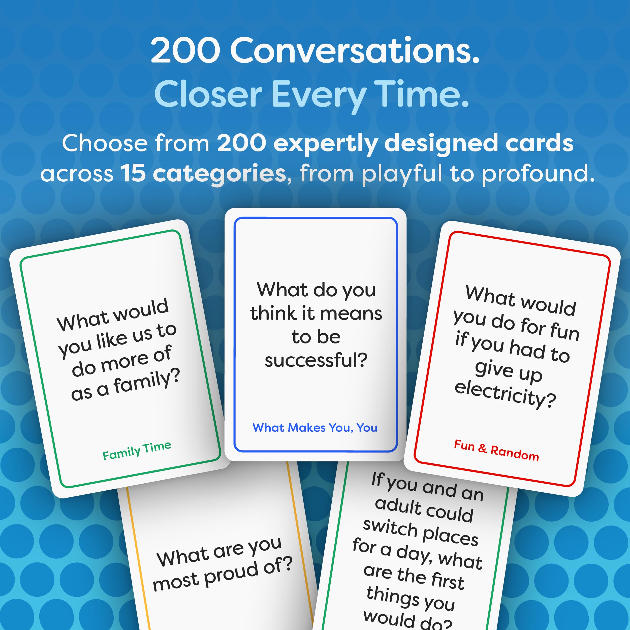 TALKING POINT CARDS textura de tarjeta resistente y acabado protector