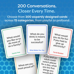 TALKING POINT CARDS textura de tarjeta resistente y acabado protector