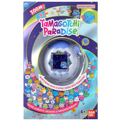 Tamagotchi en modo laboratorio jugando mini-juego y comprando objetos