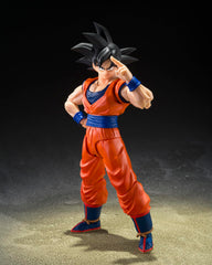 Caja oficial TAMASHII NATIONS con etiqueta Bandai Namco, garantía de autenticidad