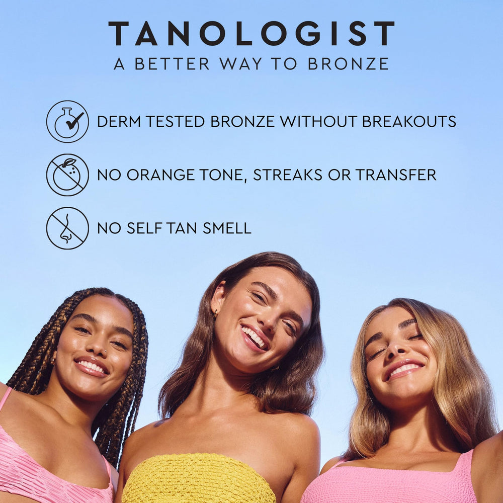 Tanologist resultado antes y después en pierna con efecto natural