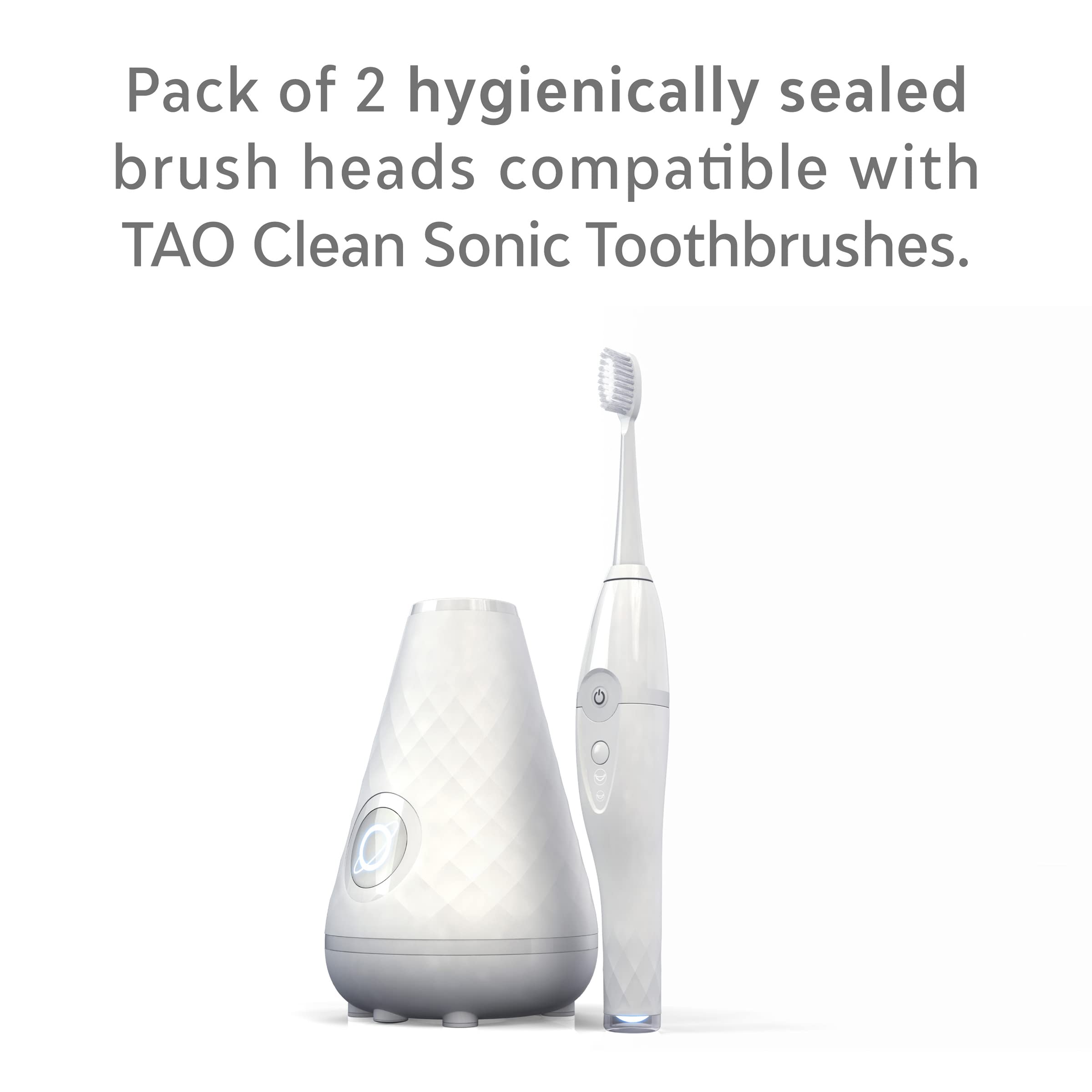 TAO Clean detalle de cerdas en espiral mostrando puntos de contacto eficaces