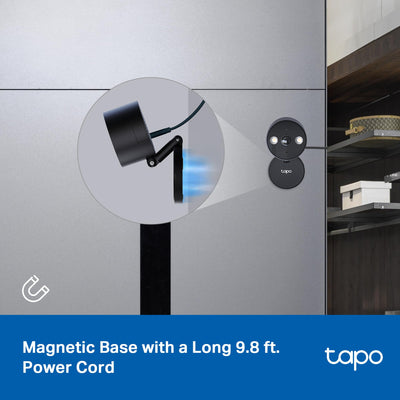 Tapo held in hand showing compact size for flexible placement advantage