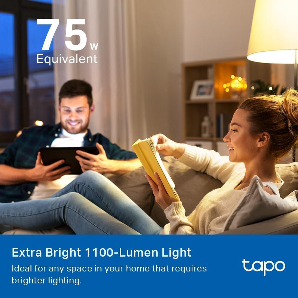 Tapo L535E primer plano del cristal que destaca acabado y diseño