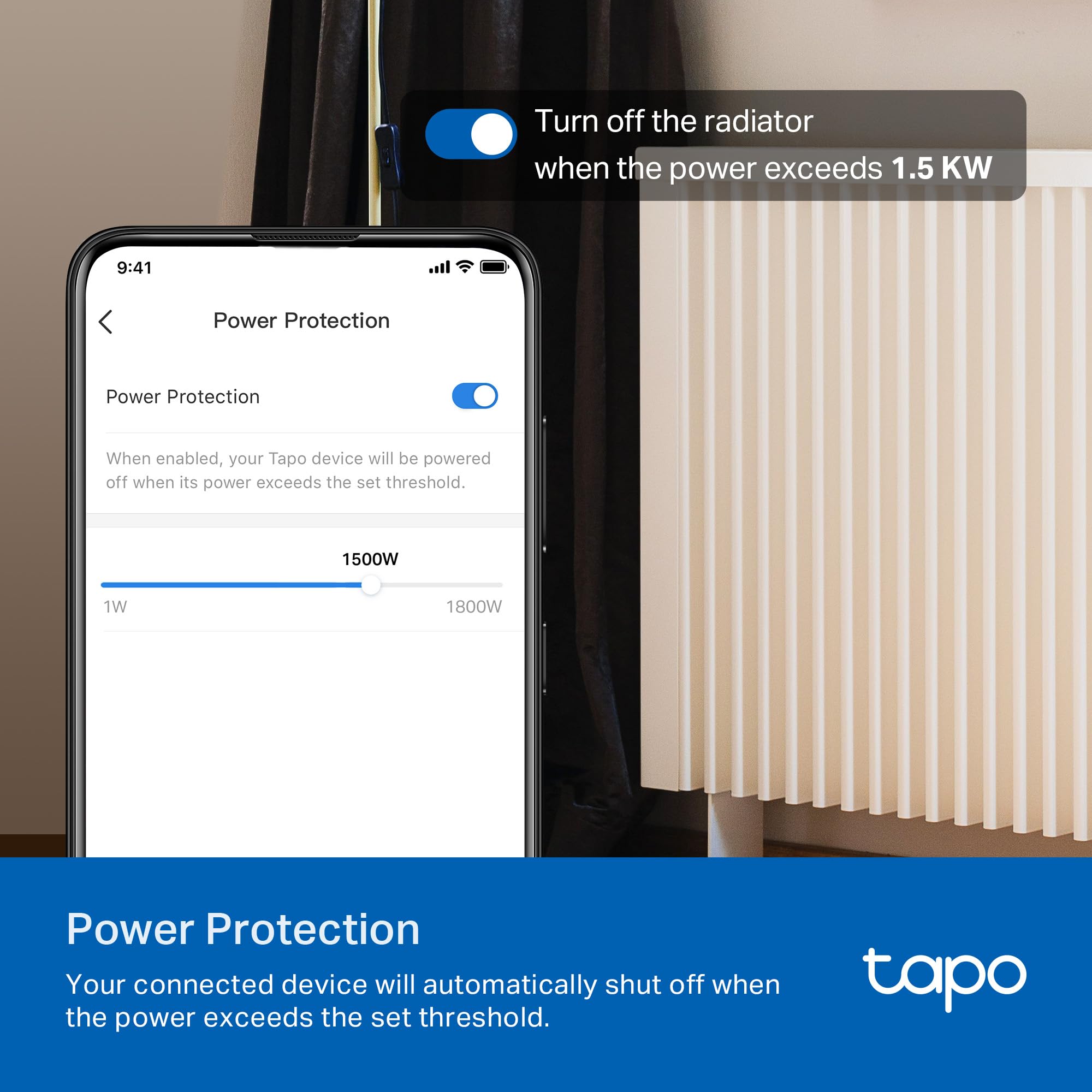 Tapo P110M etiqueta UL certificada que garantiza seguridad eléctrica