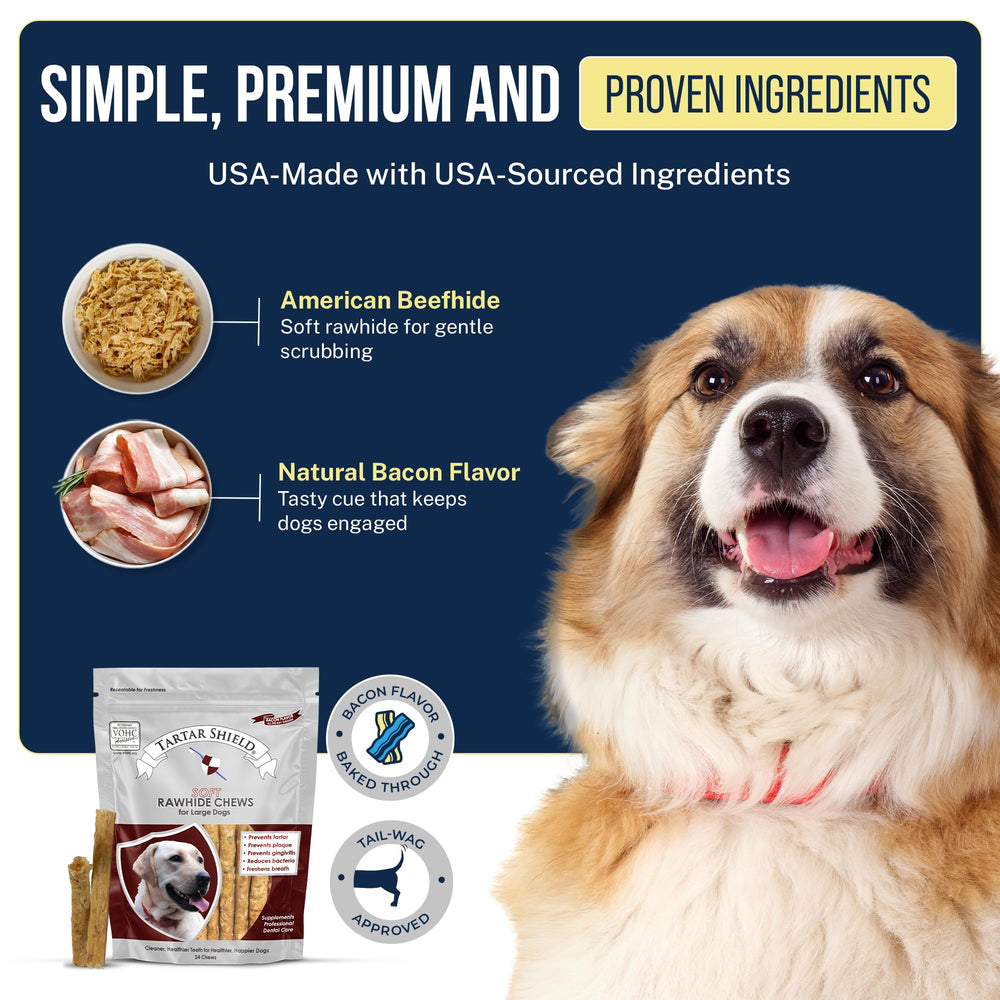 product label with ingredients list showing Tartar Shield transparency benefit