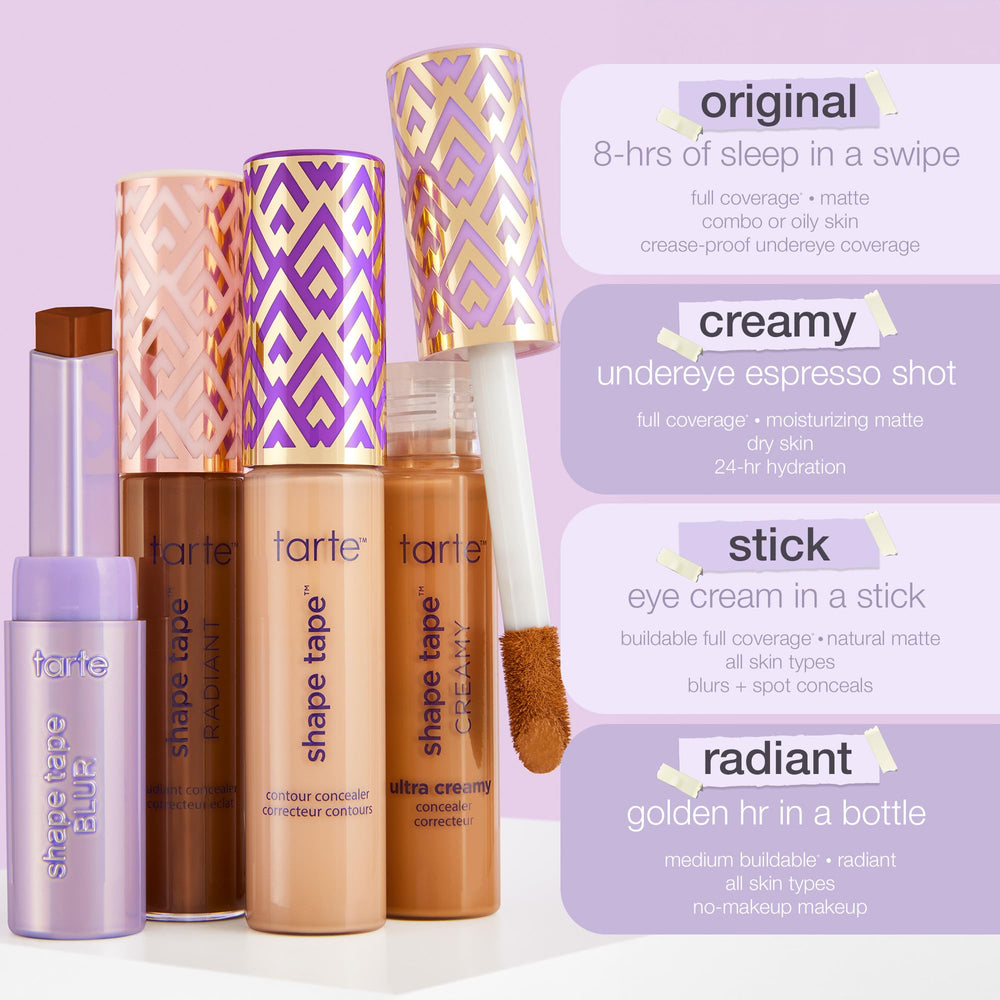 tarte escena lifestyle maquillaje terminado mostrando piel uniforme y natural