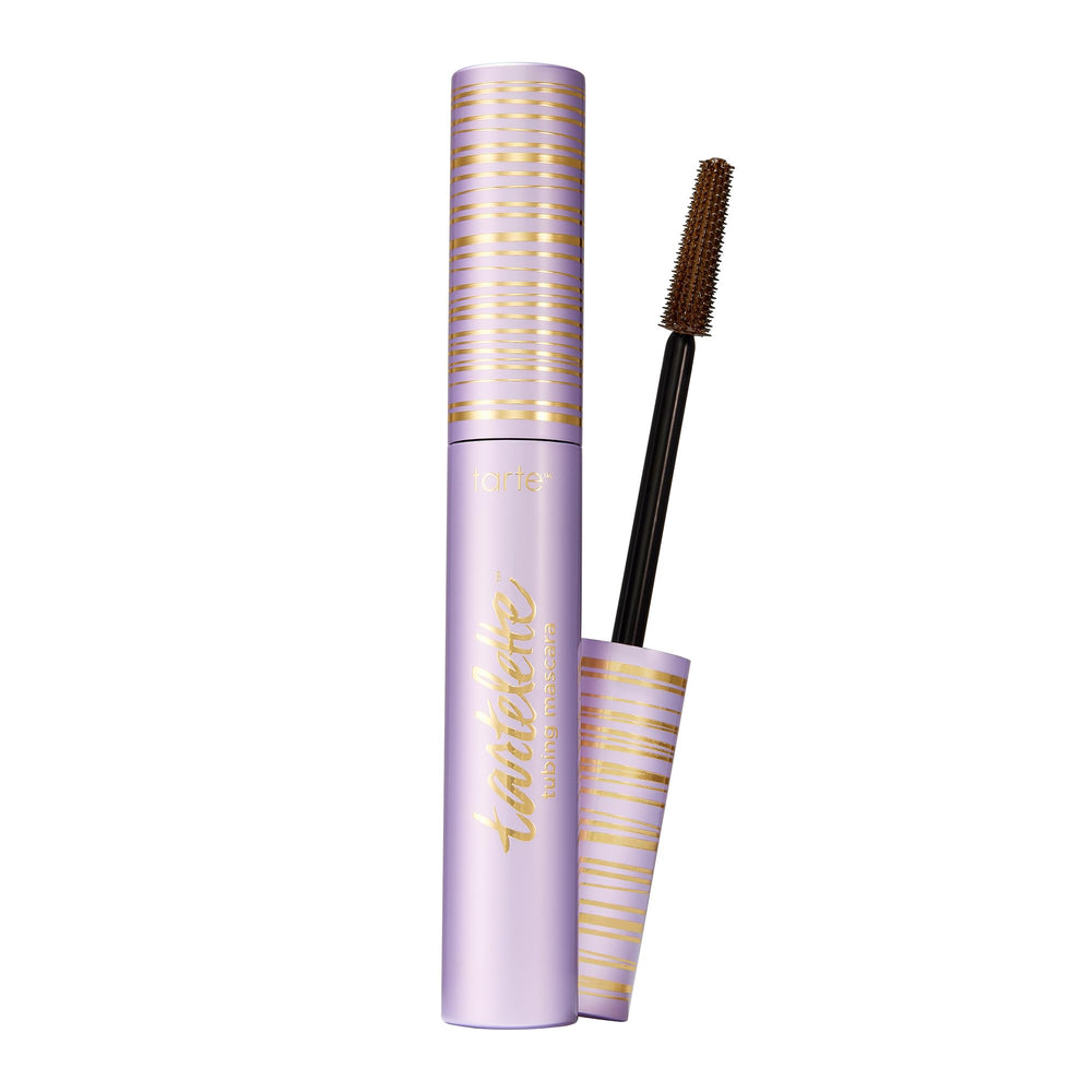 tarte empaque frontal del producto mostrando el tubo y beneficio duradero
