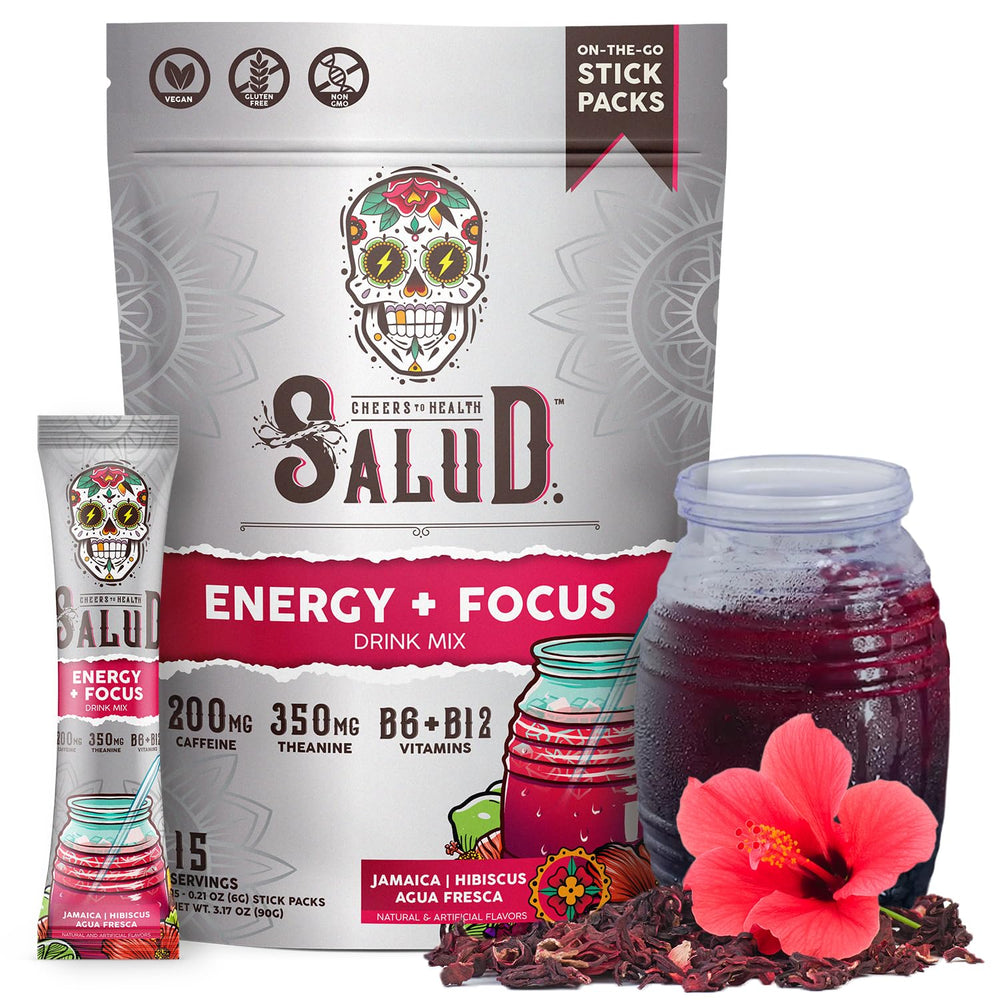 Taste Salud sobre frontal hibisco mostrando diseño y conveniencia