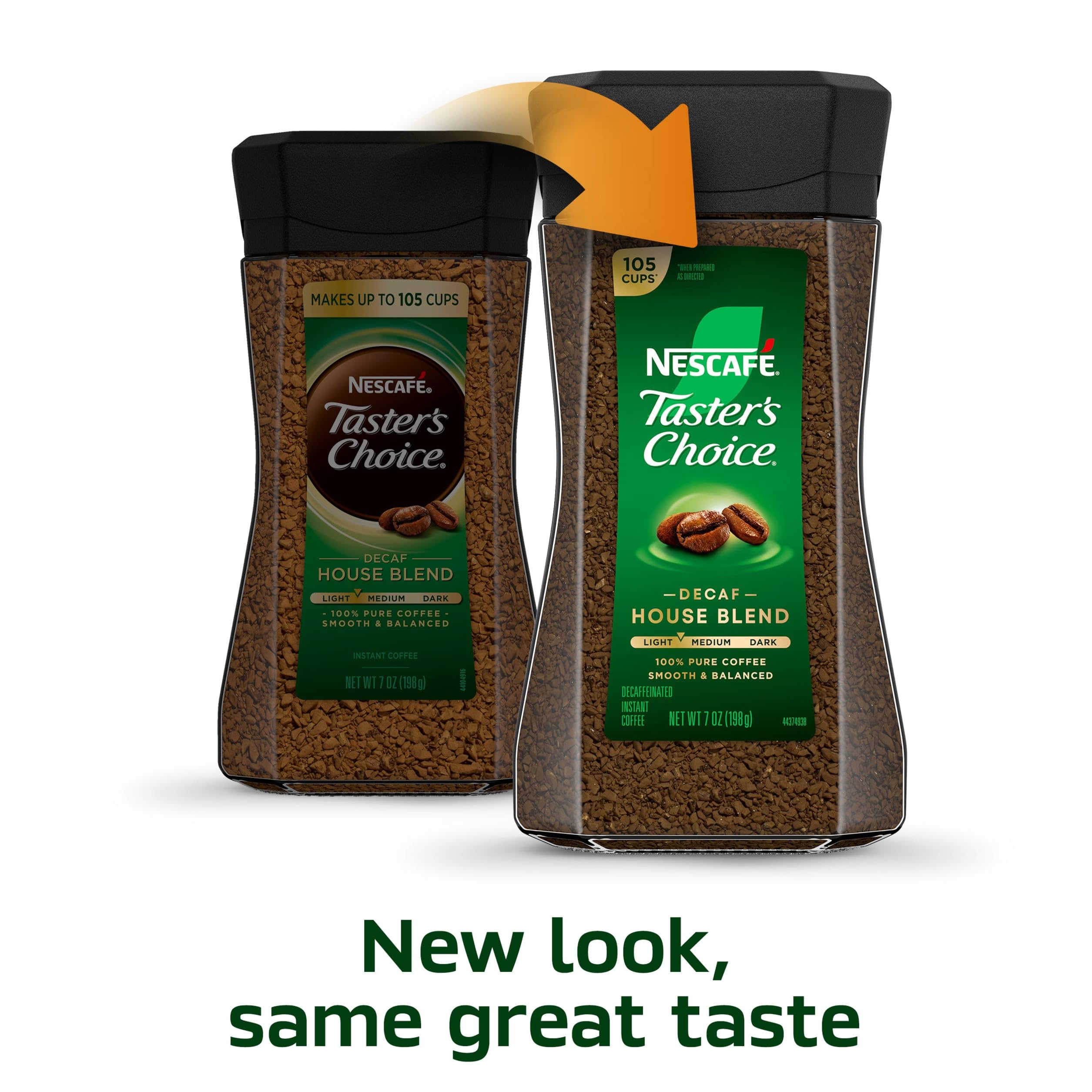 NESCAFÉ Taster's Choice primer plano del polvo para preparación instantánea fácil