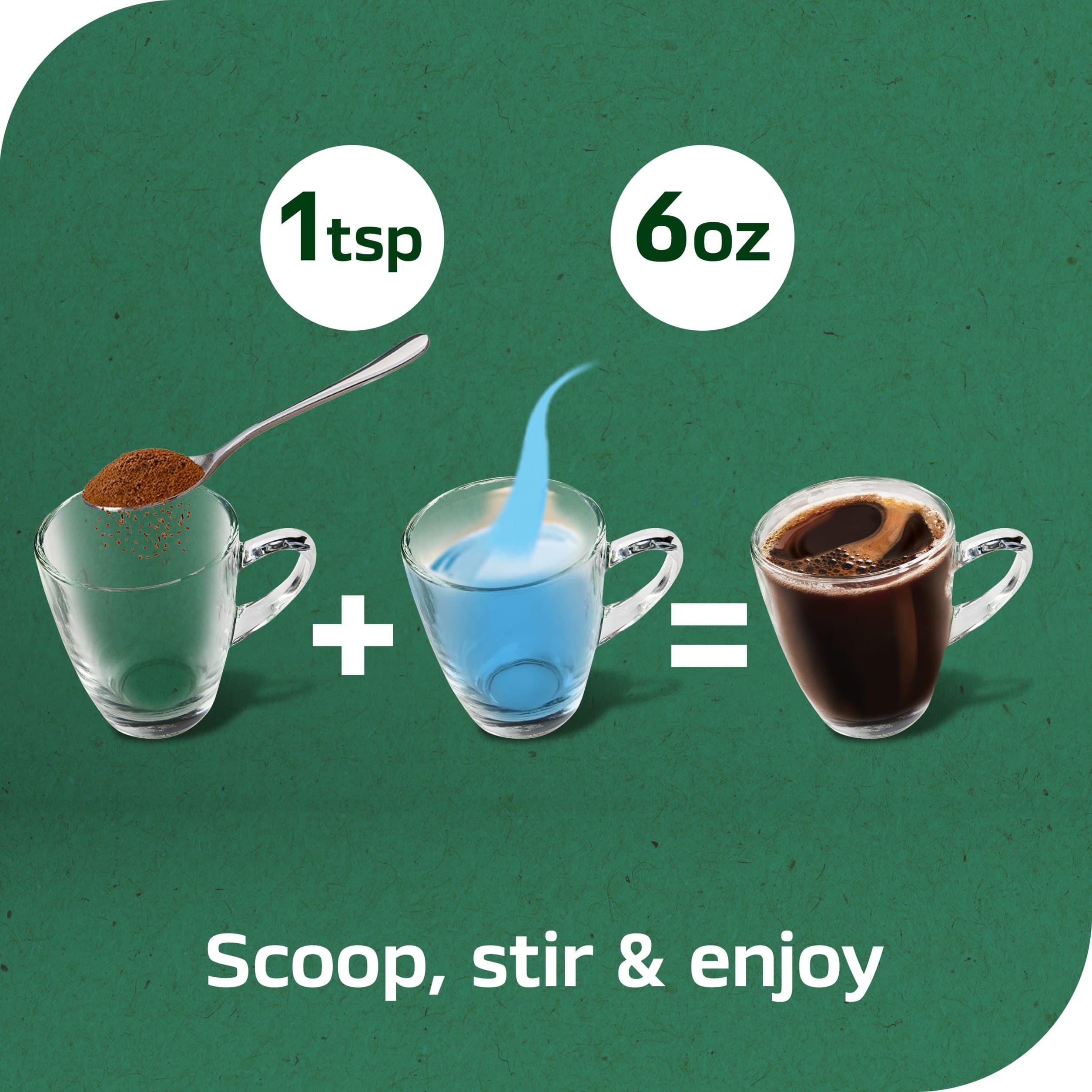 NESCAFÉ Taster's Choice dos frascos juntos para mayor rendimiento y ahorro