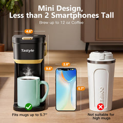 Tastyle porta K-Pod y filtro reutilizable para usar cápsulas o molido