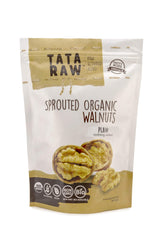TATA RAW frente del paquete mostrando producto puro y empaque práctico