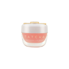 TATCHA envase frontal del Kissu Lip Mask mostrando presentación elegante y beneficio hidratante