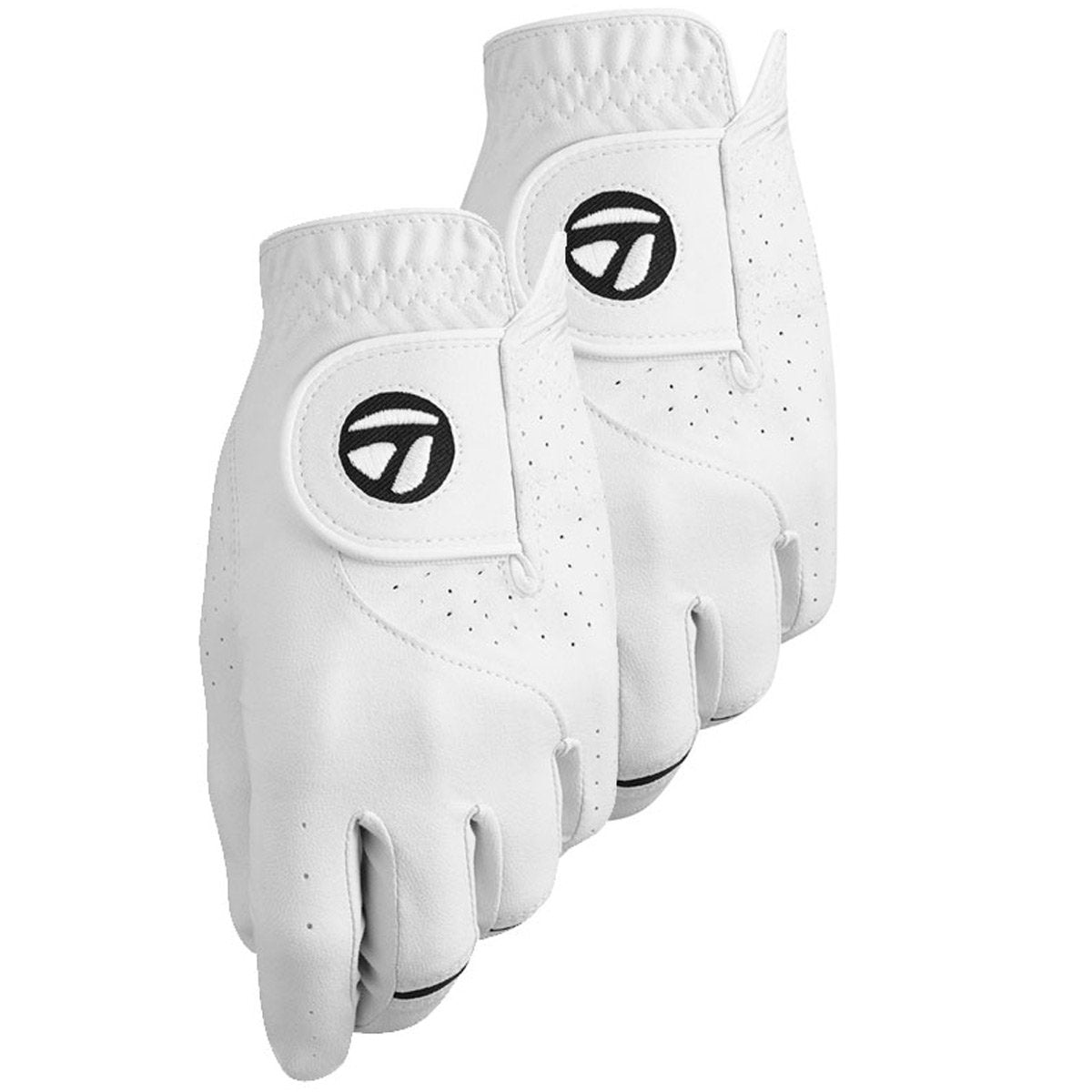 TaylorMade guante frontal del pack blanco ofrece agarre consistente