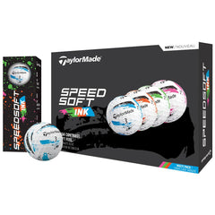 TaylorMade Speed Soft Ink vista frontal del envase, identifica el pack y su valor