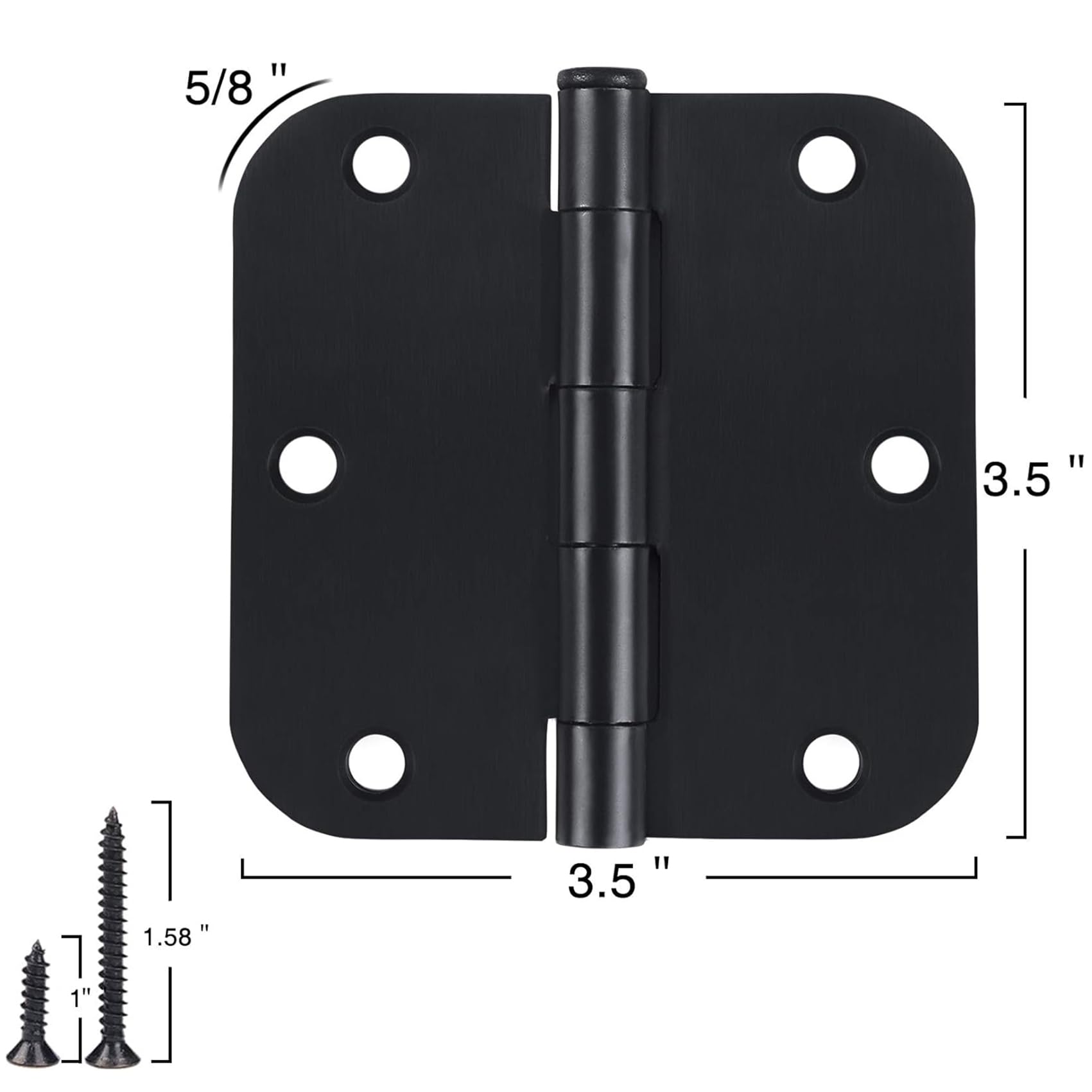 TDCHINGES removable pin detail with hammer tip showing simple disassembly benefit