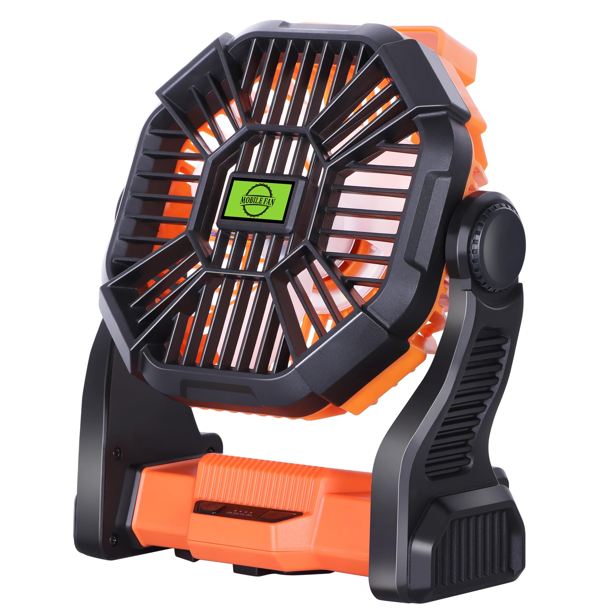 TDLOL ventilador en playa junto a picnic demostrando uso portátil al aire libre