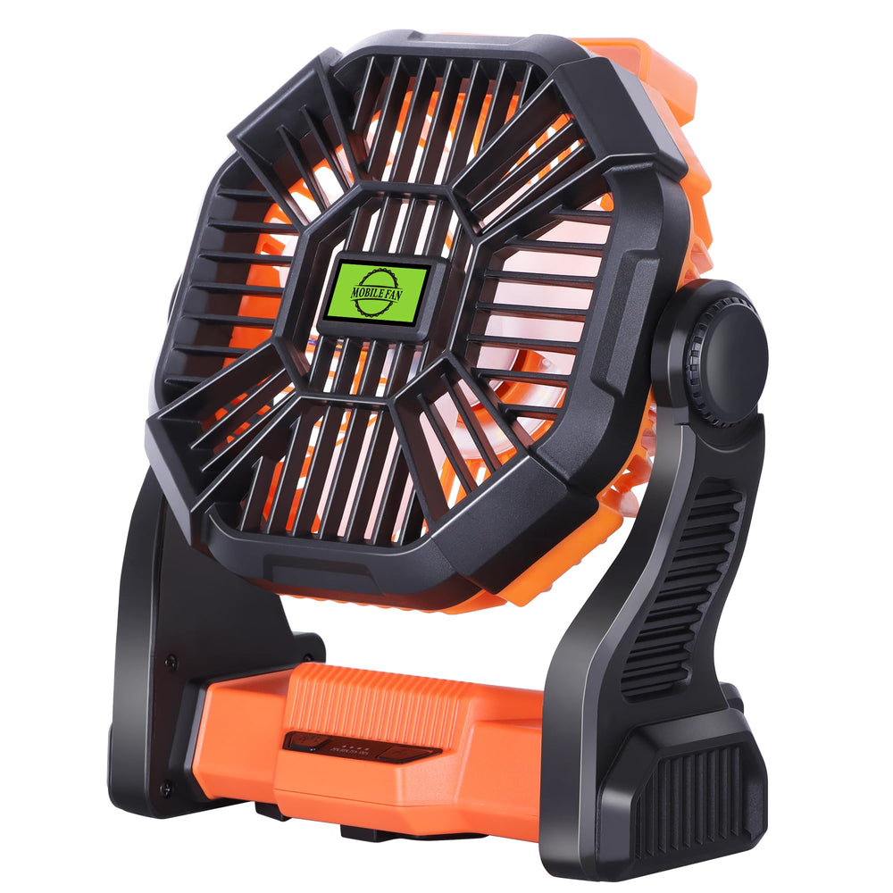 TDLOL ventilador en playa junto a picnic demostrando uso portátil al aire libre