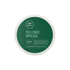 Tea Tree front jar view showing product and clean matte packaging
