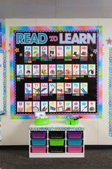 Teacher Created Resources black roll being cut with scissors, customizable sizing benefit
