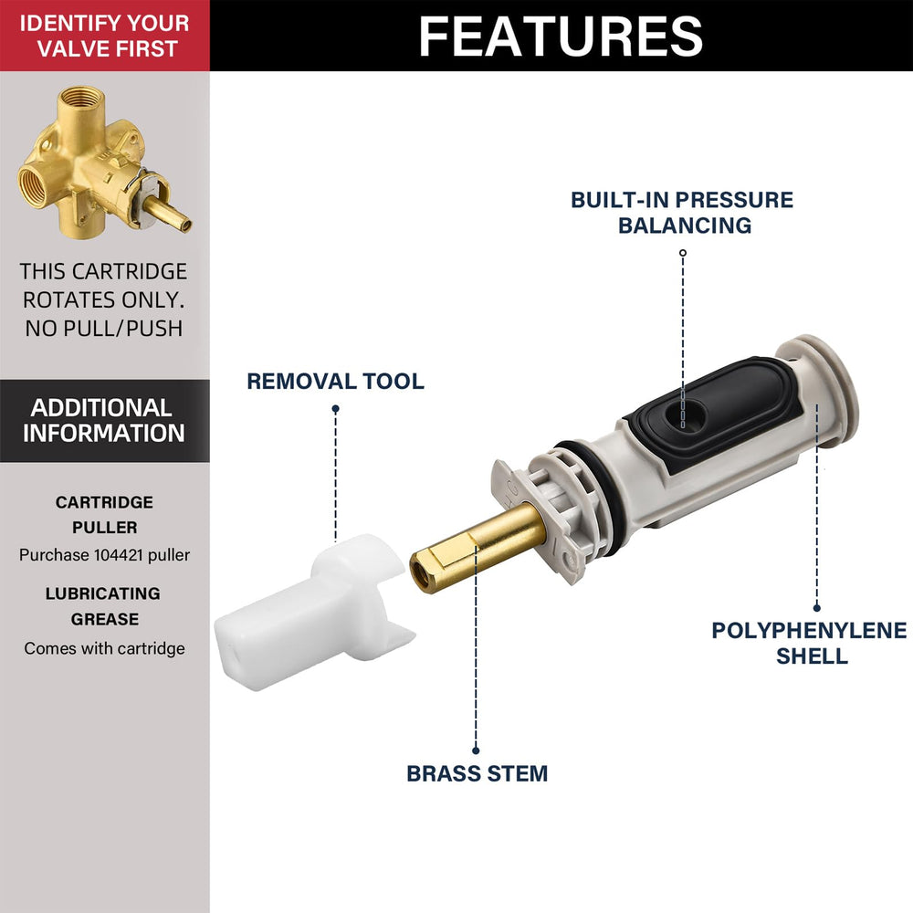 Tearel 104421 cartridge puller tool detail for safe removal and convenience