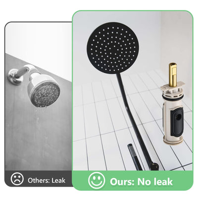 Tearel cartridge installed in a shower valve to demonstrate fit and function